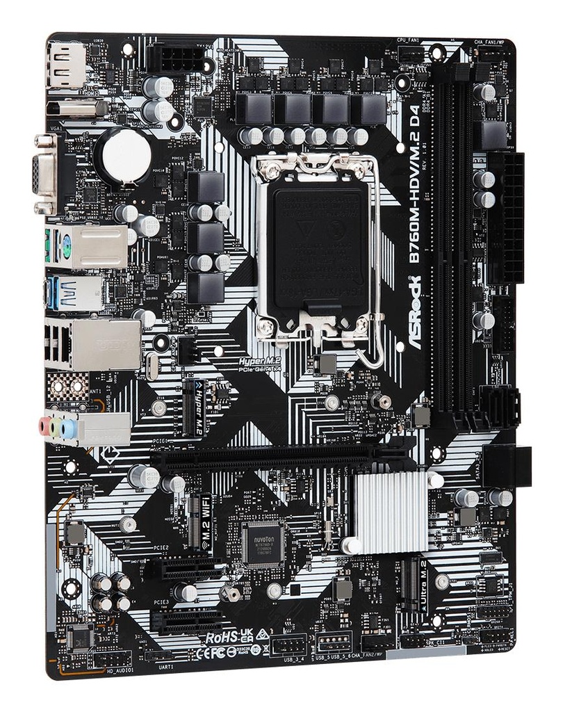 B760M-HDV/M.2D4 5