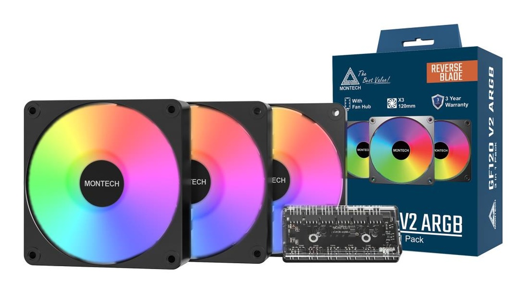 GF120R V2 ARGB PWM 3I1 (B) 2