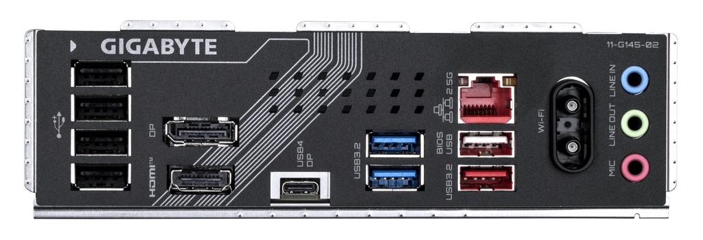 B860 GAMING X WIFI6E 1.0 4