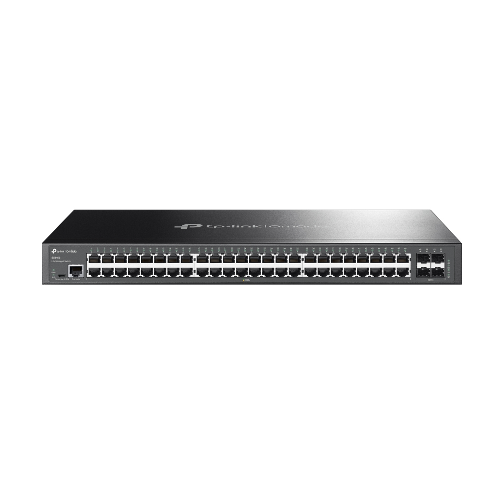 TP-LINK Omada TL-SG3452 Type L2 Rack 4xSFP 1xConsole 1 TL-SG3452