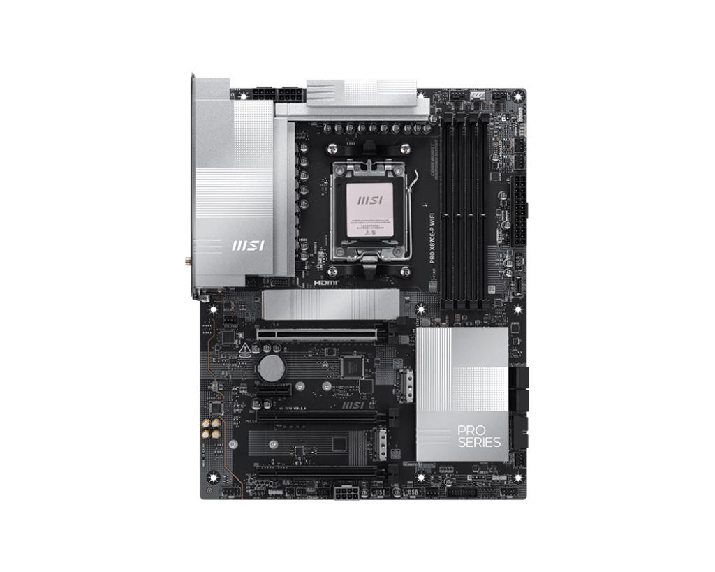 MSI AMD X870E SAM5 ATX Memory DDR5 Memory slots 4 PROX870E-PWIFI