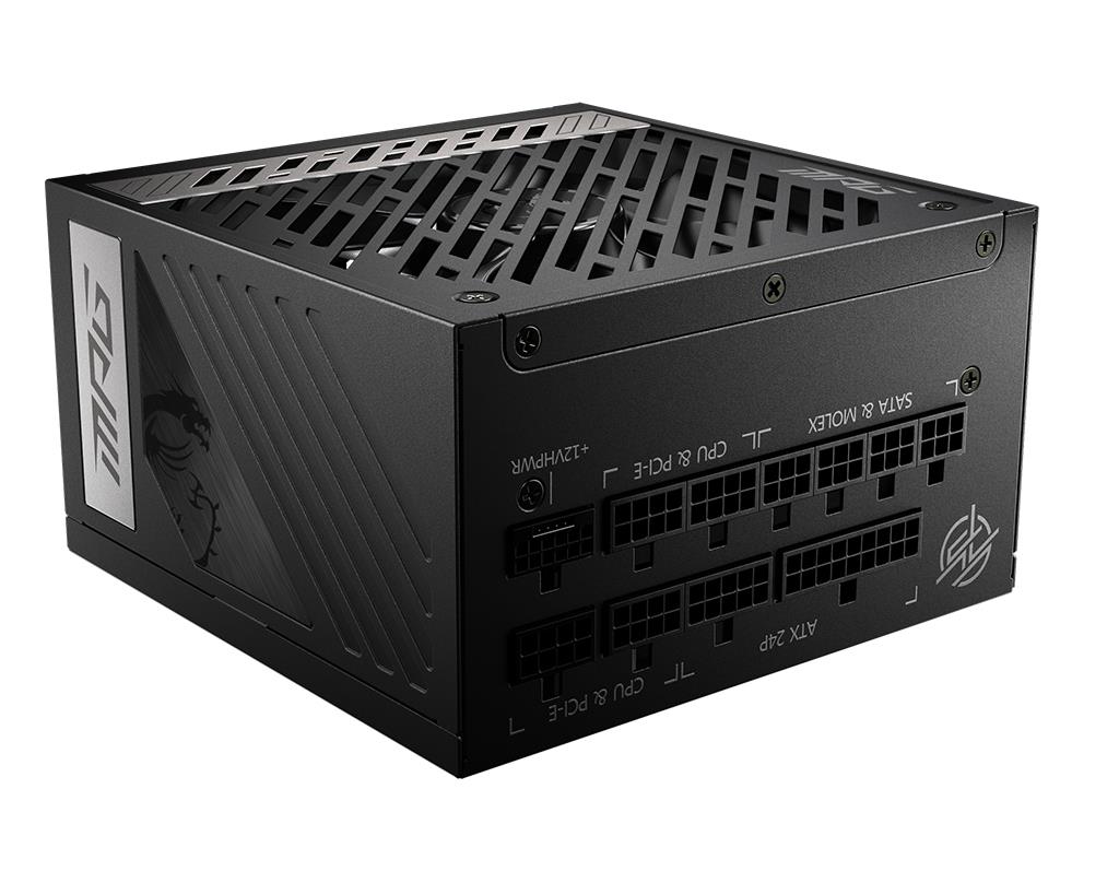 MSI 1000 Watts Efficiency 80 PLUS GOLD PFC Active MPGA1000GPCIE5