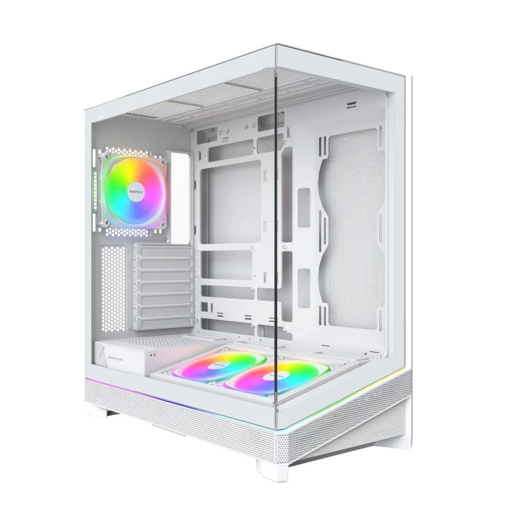 MONTECH ATX/micro ATX/Mini-ITX/BTF White MONTECH SKY 3 (W) SKY3(W)