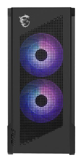 MSI ATX/micro ATX/Mini-ITX/EATX Black Midi Tower PC MPGVELOX300RAIRFLOWPZ