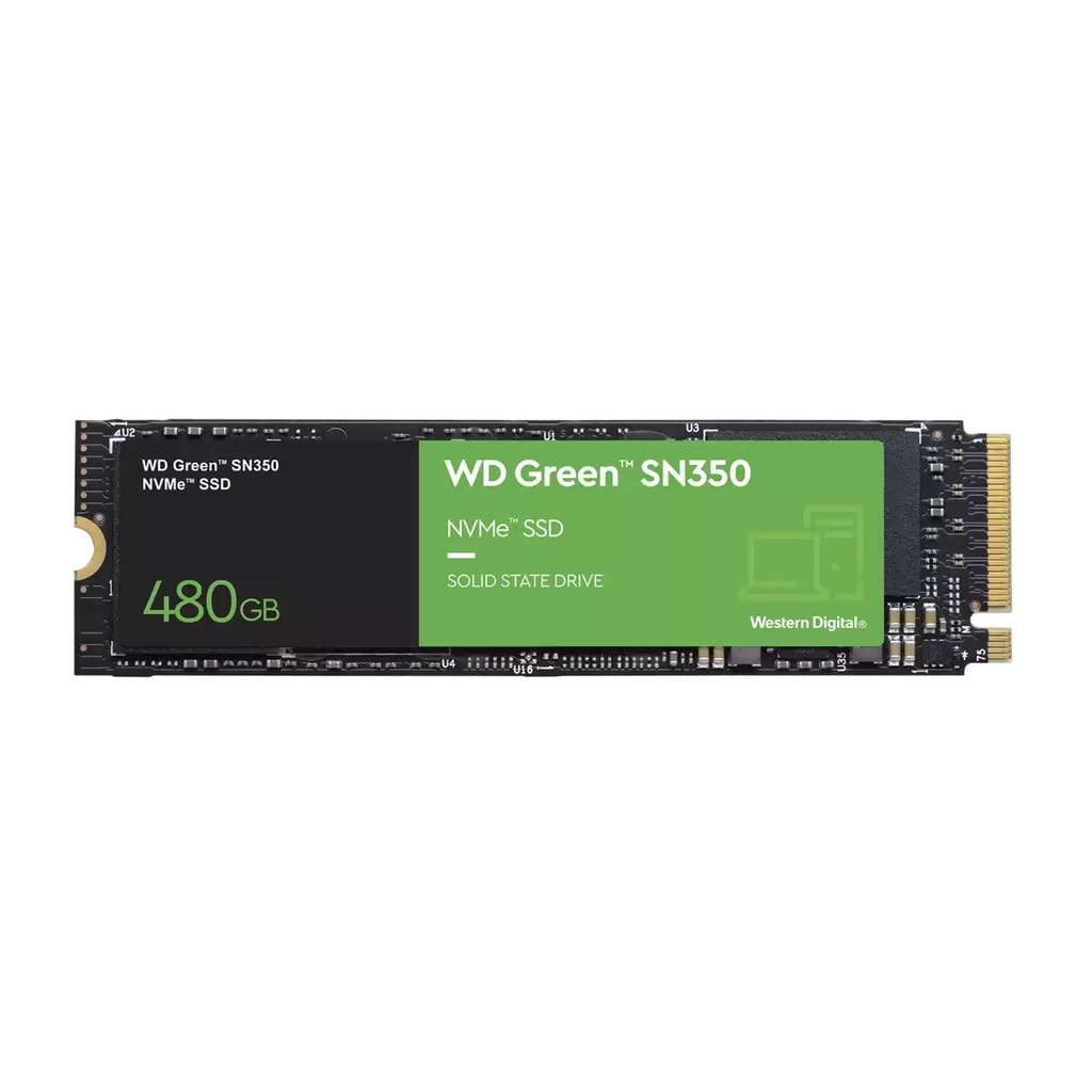 SANDISK 480 GB M.2 PCI Express 3.0 NVMe Yes Write speed 1650 MB/s Read speed 2400 MB/s MTBF 1000000 h 60xTBW rating WDS4