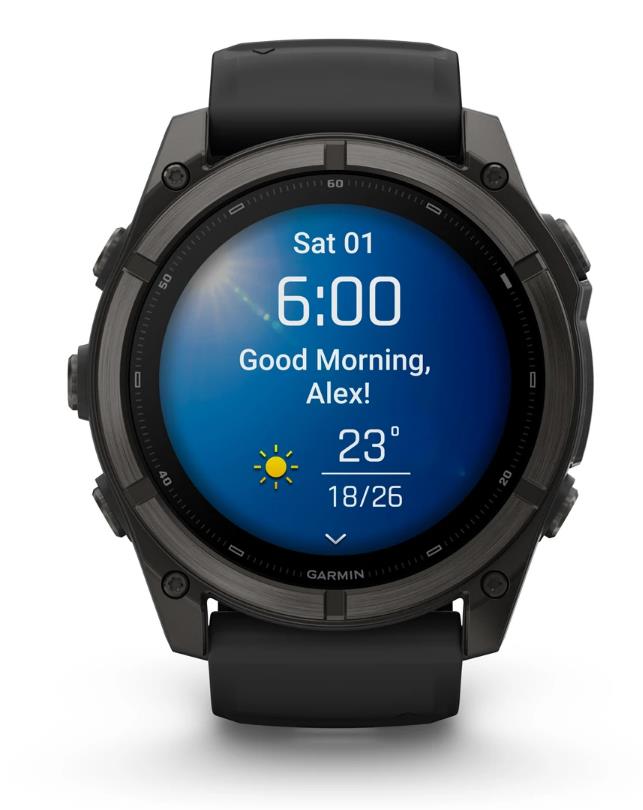 SMARTWATCH FENIX 9/CARB. GREY 010-04763-11 GARMIN