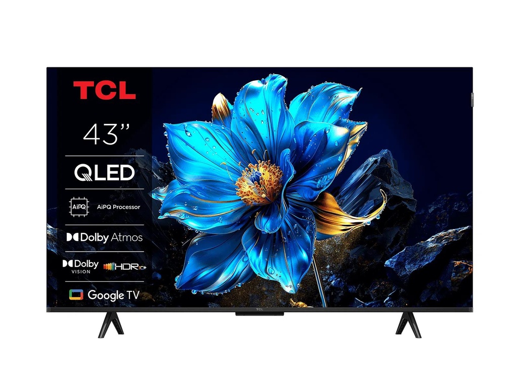 TCL 43 " 4K Ultra HD 3840 x 2160 pixels Flat 16:9 QLED 43T69C