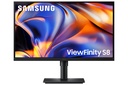 SAMSUNG 27 " 5120 x 2880 pixels 5K Ultra HD Native aspect ratio 16:9 LCD Flat LS27H802EFAXEN