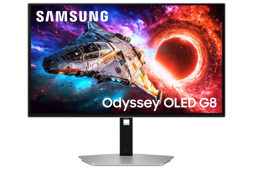 SAMSUNG 27 " 3840 x 2160 pixels 4K Ultra HD Native aspect ratio 16:9 OLED Flat LS27HG800SUXEN