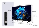 TCL 75 " 4K Ultra HD 3840 x 2160 pixels Flat 16:9 QLED 75P7K