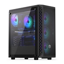 ENDORFY Signum 300 ARGB MidiTower Case product features Transparent panel Not included ATX MicroATX MiniITX Colour Black