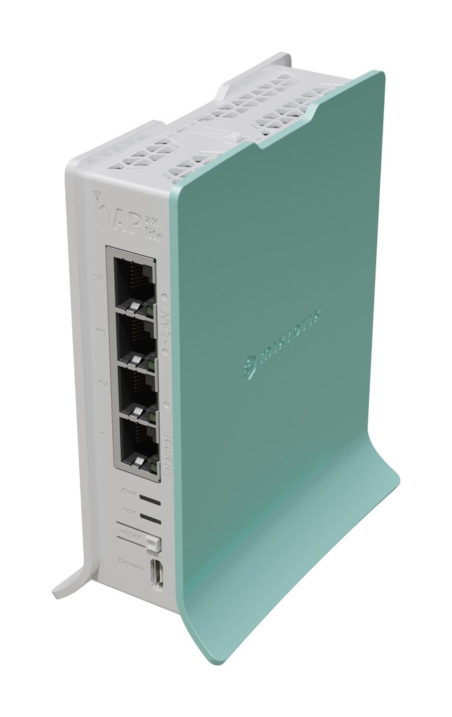 MIKROTIK Wireless Router Wi-Fi 6 IEEE 802.11ax 4x10/100/1000M L41G-2AXD