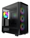 MONTECH X5 MidiTower Case product features Transparent panel Not included Colour Black X5(B)
