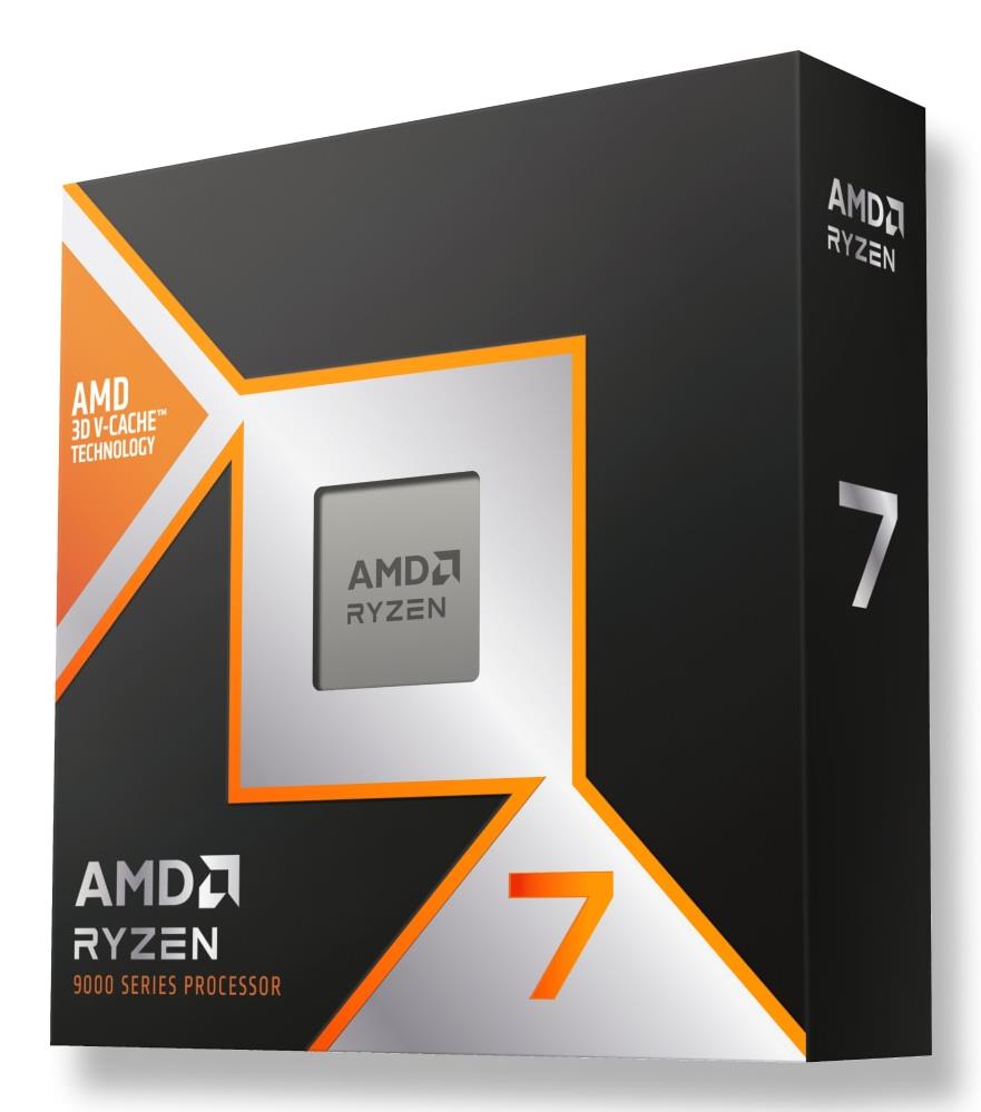 AMD Desktop Ryzen 7 R7-9800X3D Granite Ridge AM5 4700 MHz Cores 8 96MB Socket SAM5 120 Watts GPU Radeon BOX 100-10000108