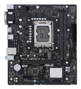 ASUS Intel H610 LGA1700 Micro-ATX Memory DDR4 Memory slots 2 1xPCI-Express 1x 1xPCI-Express 16x 1xM.2 1x15pin D-sub 2xDV