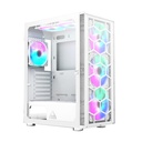 MONTECH X3 Glass MidiTower Case product features Transparent panel Not included ATX MicroATX MiniITX Colour White X3GLAS