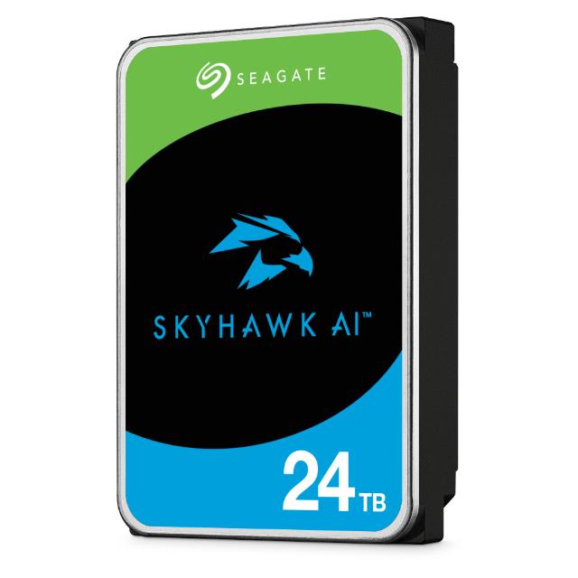 SEAGATE SkyHawk AI 24 TB Serial ATA III Buffer 512 MB 7200 RPM 3.5 " ST24000VE002
