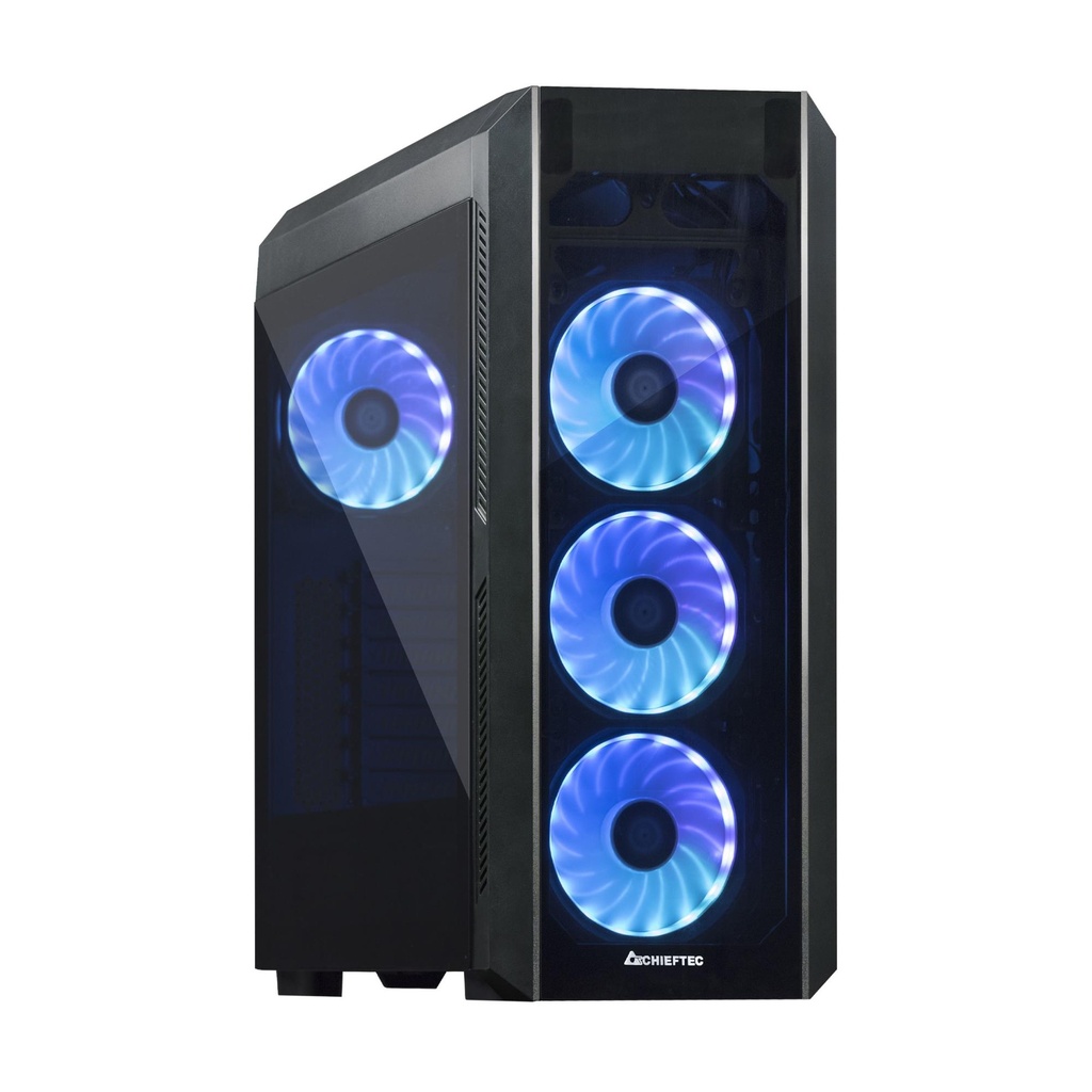 CHIEFTEC ATX/micro ATX/Mini-ITX Black Tower PC Scorpion 3 GL-03B-OP