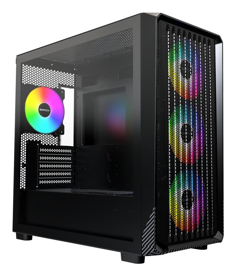 MONTECH micro ATX/Mini-ITX Black X5M X5M(B)