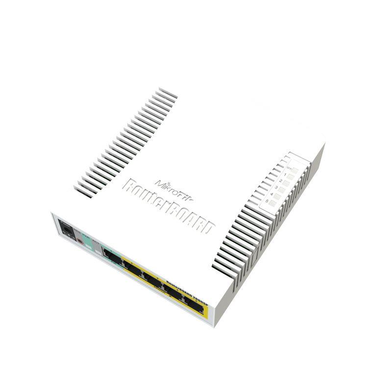 MIKROTIK CSS106-1G-4P-1S 5x10Base-T / 100Base-TX / 1000Base-T 1xSFP CSS106-1G-4P-1S