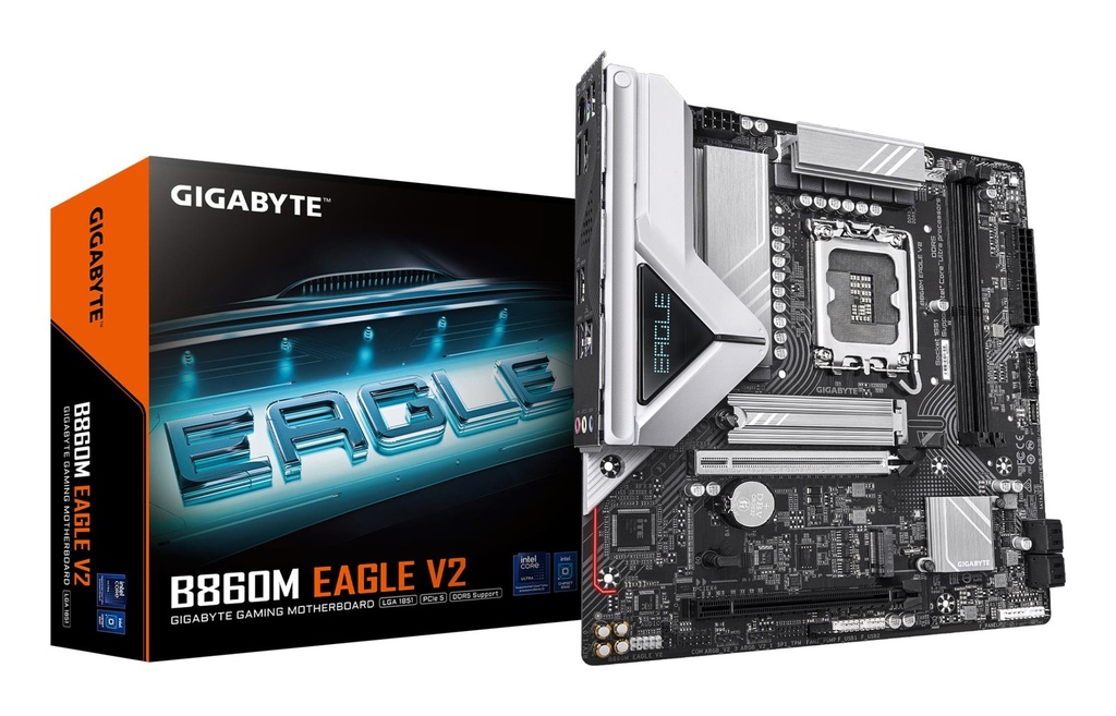 GIGABYTE Intel B860 Express LGA1851 Micro-ATX Memory DDR5 Memory slots 2 B860MEAGLEV2