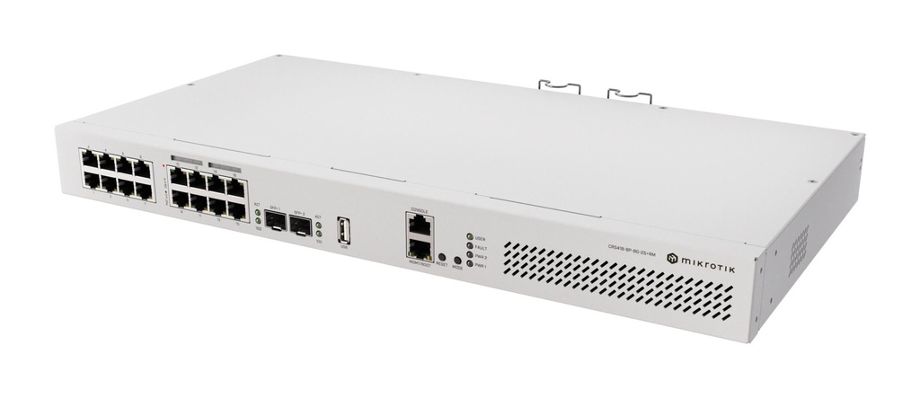 MIKROTIK CRS418-8P-8G-2S+RM Type L3 PoE ports 8 150 Watts CRS418-8P-8G-2S+RM