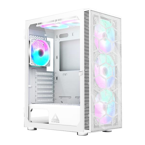 MONTECH X3 Mesh MidiTower Not included ATX MicroATX MiniITX Colour White X3MESH(W)