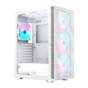 MONTECH X3 Mesh MidiTower Not included ATX MicroATX MiniITX Colour White X3MESH(W)