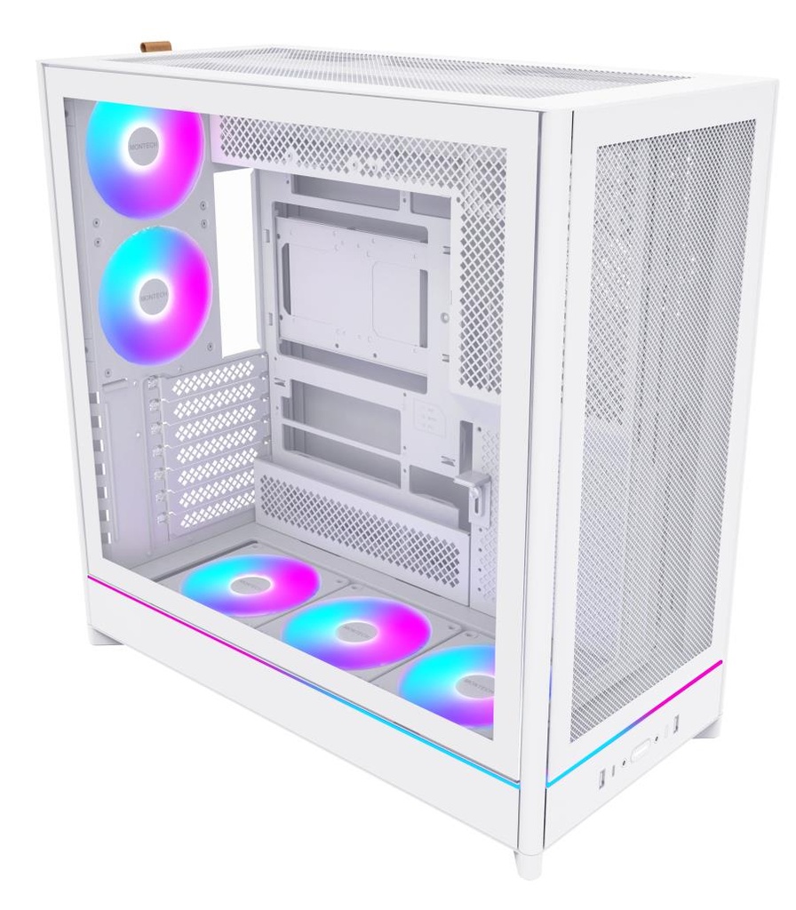 MONTECH HS01 PRO MidiTower Case product features Removeable HDD basket/Transparent panel Not included ATX MicroATX MiniI