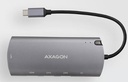 I/O HUB USB-C 6IN1 SATA M.2/0.18M HMC-6M2 AXAGON