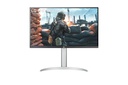 LG 27UP650K-W 27" 4K Pivot Height adjustable Tilt Panel IPS 3840x2160 16:9 60Hz 5 ms 27UP650K-W
