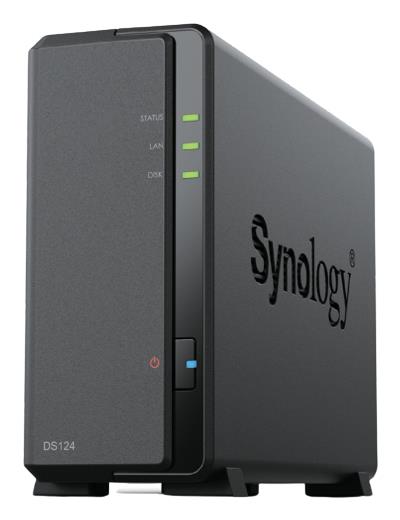 NAS STORAGE TOWER 1BAY/NO HDD DS124 SYNOLOGY