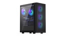 ENDORFY Ventum 200 ARGB MidiTower Case product features Transparent panel Not included ATX MicroATX MiniITX Colour Black