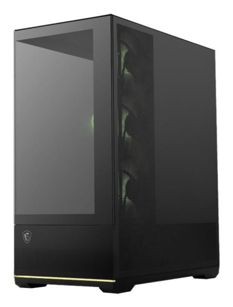 MSI MAG PANO 110R PZ MidiTower Case product features Transparent panel Not included Colour Black MAGPANO110RPZ