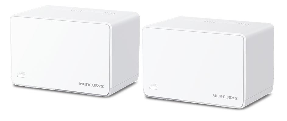 MERCUSYS Wireless Router 2-pack 3000 Mbps Mesh 3x10/100/1000M HALOH80X(2-PACK)