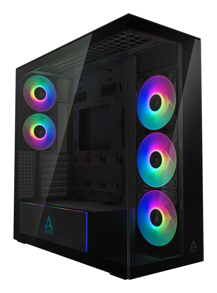 ARCTIC EATX Black Midi Tower PC Xtender (Mirror Black) ACPCC00018A