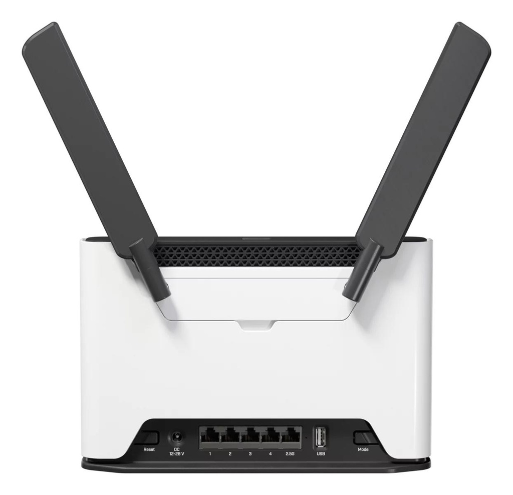 MIKROTIK Chateau LTE7 ax Wi-Fi 6 (802.11ax) SIM card slot Yes 3G Yes 4xLAN ports USB port Yes G+5HAXD2HAXD-TC&R11E-LTE7