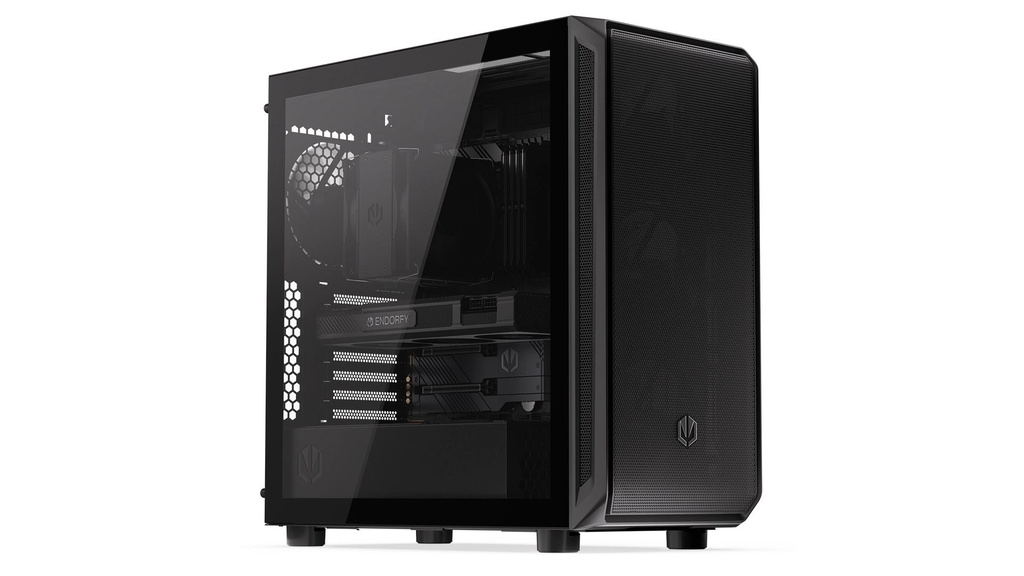 ENDORFY Arx 700 Air MidiTower Case product features Transparent panel ATX MicroATX MiniITX Colour Black EY2A012