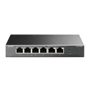 TP-LINK TL-SF1006P Desktop/pedestal 6x10Base-T / 100Base-TX PoE+ ports 4 TL-SF1006P