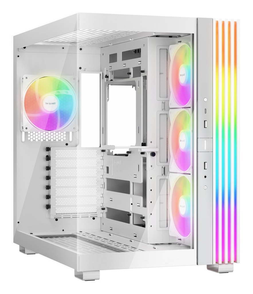 BE QUIET LIGHT BASE 600 LX Tower ATX MicroATX MiniITX Colour White BGW68