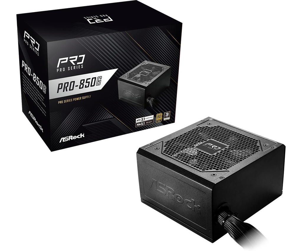 ASROCK ATX PC 100 - 240 V 850 W PRO-850G