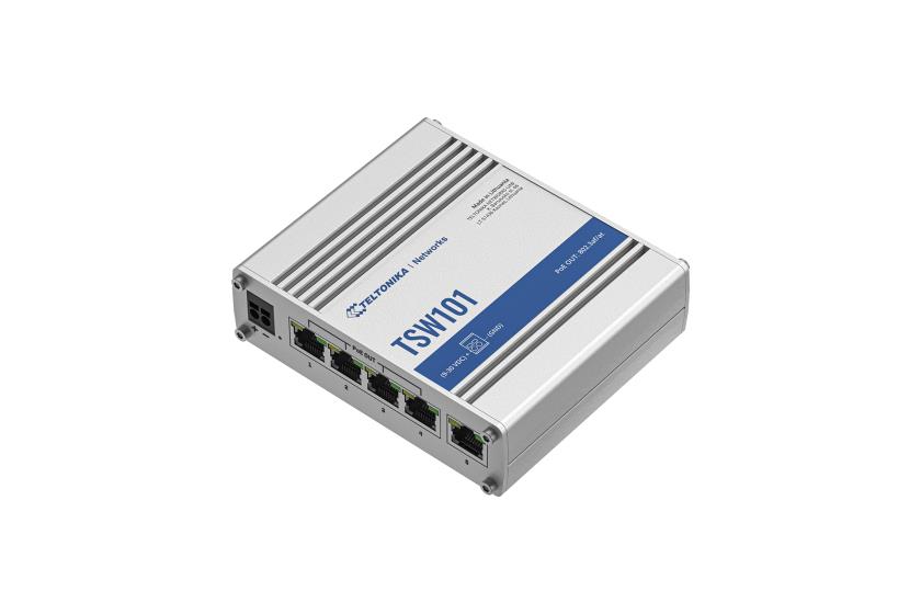 TELTONIKA TSW101000000 PoE ports 4 60 Watts TSW101