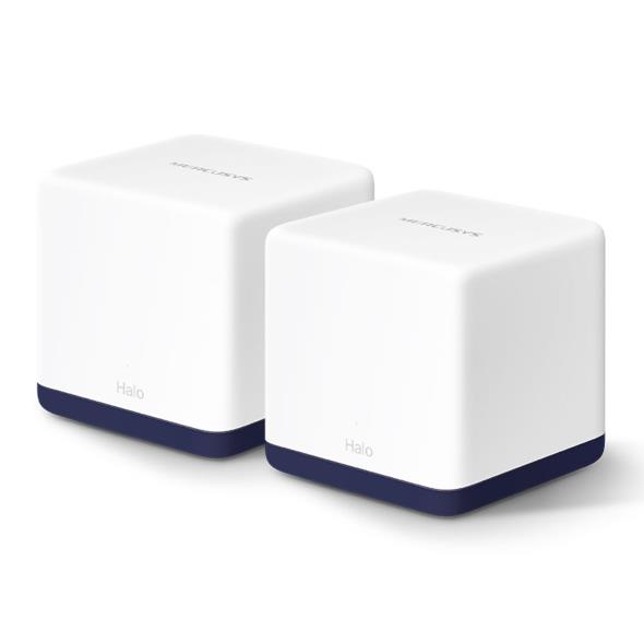 MERCUSYS Wireless Router 2-pack 1900 Mbps Mesh LAN \ WAN ports 3 HALOH50G(2-PACK)