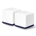 MERCUSYS Wireless Router 2-pack 1900 Mbps Mesh LAN \ WAN ports 3 HALOH50G(2-PACK)