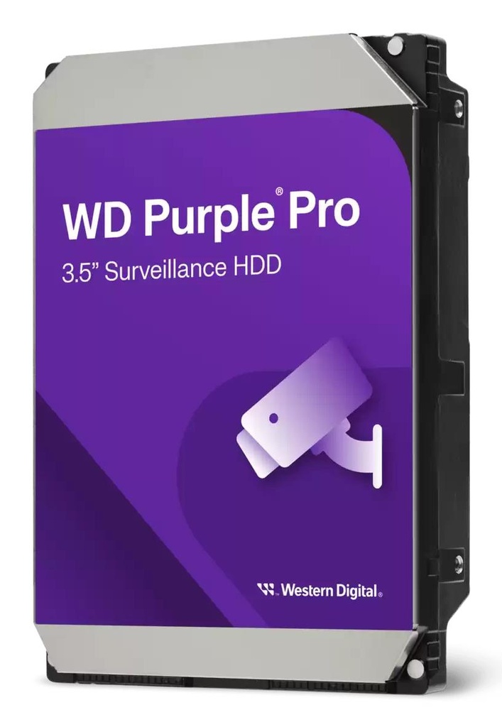 WESTERN DIGITAL Purple Pro 12 TB Serial ATA III Buffer 512 MB 7200 RPM 3.5 " WD122PURP