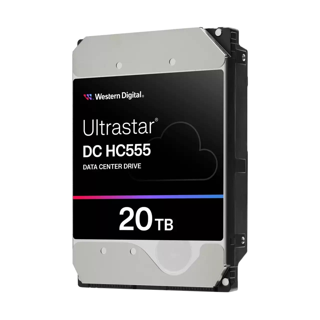WESTERN DIGITAL SAS3 3.5 " Buffer 512 MB 7200 RPM 20 TB WUH722020CL5204 0B47749 Ultrastar DC HC555 0B47749