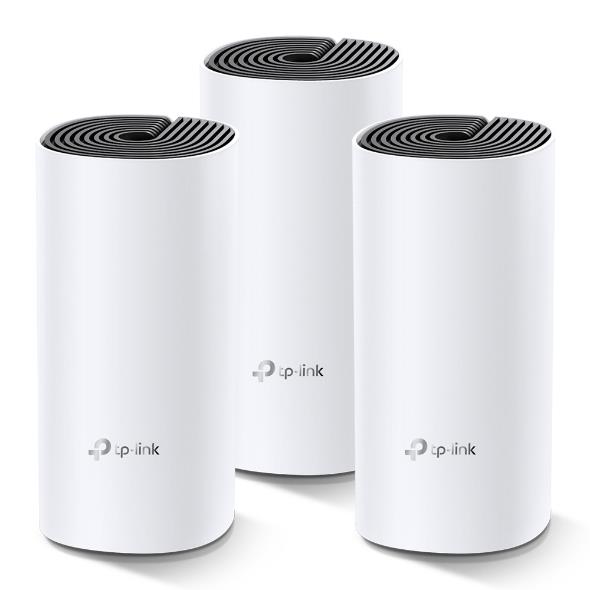 TP-LINK Wireless Router 3-pack 1200 Mbps Mesh DECOM4(3-PACK)