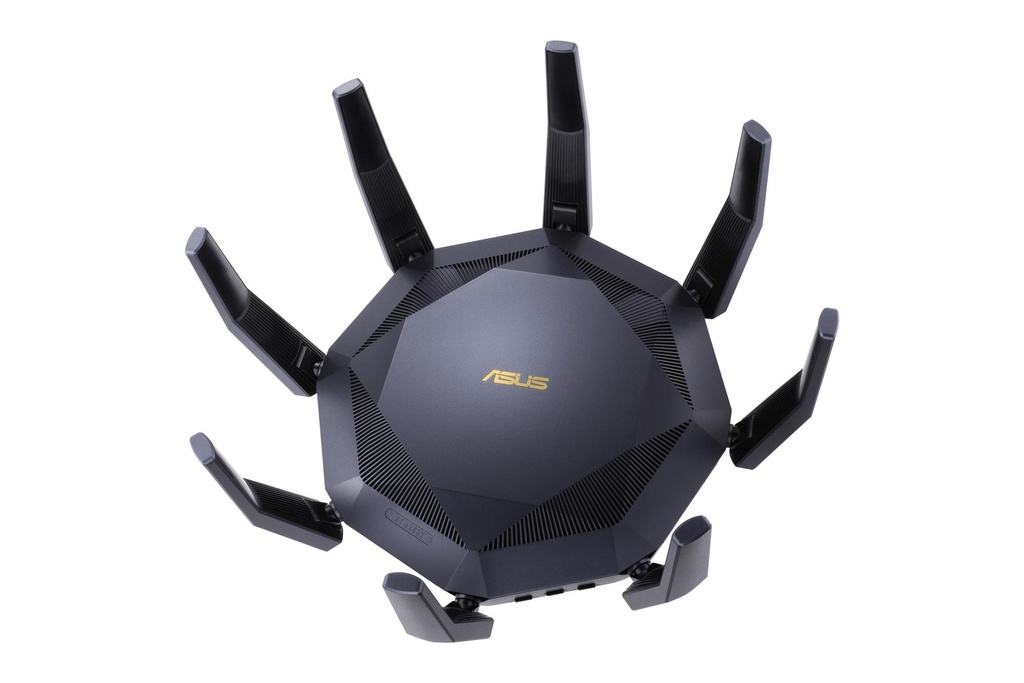 ASUS 6000 Mbps Mesh Wi-Fi 6 USB 3.1 9x10/100/1000M 1x10GbE 1xSPF+ Number of antennas 8 RT-AX89X