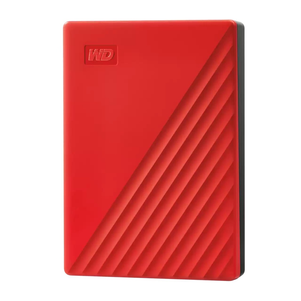 WESTERN DIGITAL My Passport 6TB USB 2.0 USB 3.2 Colour Red WDBR9S0060BRD-WESN