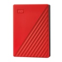 WESTERN DIGITAL My Passport 6TB USB 2.0 USB 3.2 Colour Red WDBR9S0060BRD-WESN